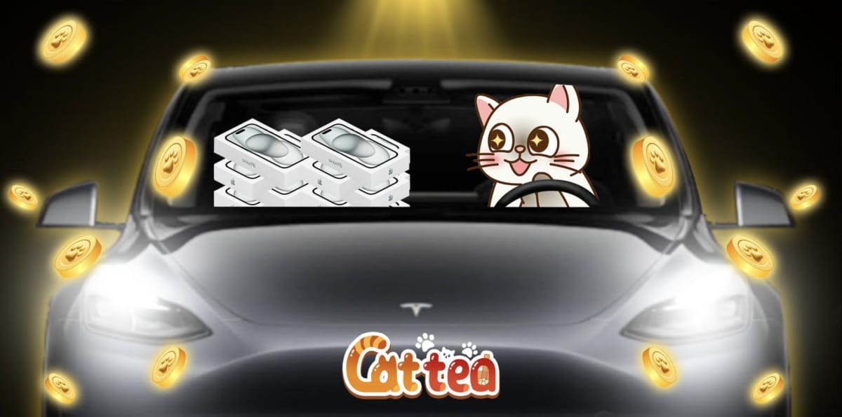 Cattea Officially Launches on LINE’s Mini Dapp, Offering Tesla Model Y, Latest iPhone 16 Pro Max, and 250,000 CATI Token Pool as Grand Prizes